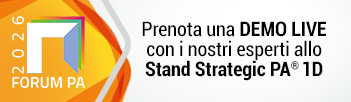Prenota una DEMO LIVE con i nostri esperti allo Stand Strategic PA 1D